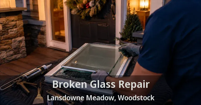 Broken Glass Repair Lansdowne Meadow, Woodstock - ON
