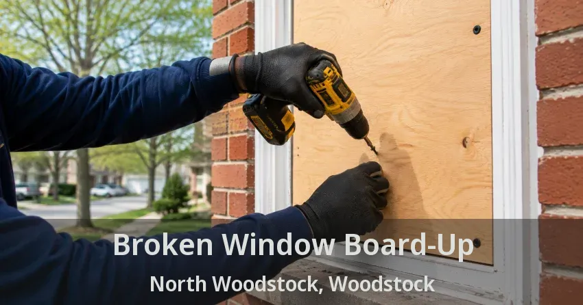 Broken Window Board-Up North Woodstock, Woodstock - ON