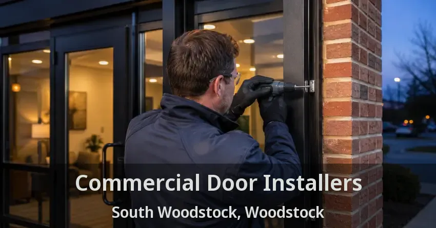 Commercial Door Installers South Woodstock, Woodstock - ON