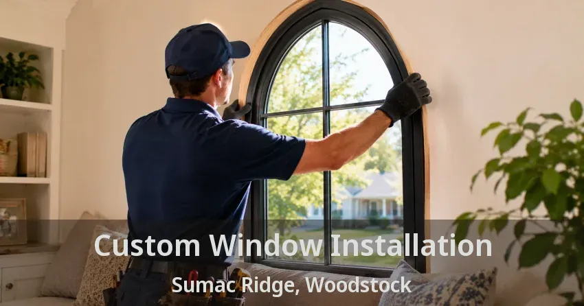 Custom Window Installation Sumac Ridge, Woodstock - ON