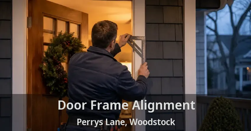 Door Frame Alignment Perrys Lane, Woodstock - ON