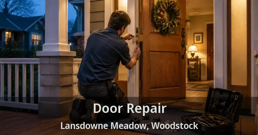 Door Repair Lansdowne Meadow, Woodstock - ON