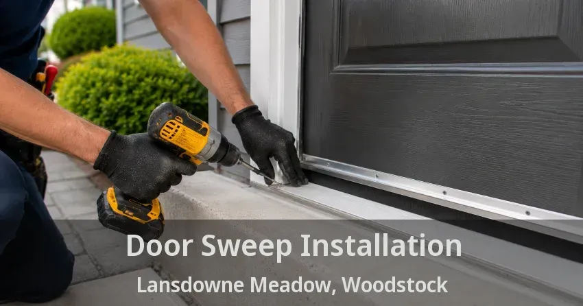 Door Sweep Installation Lansdowne Meadow, Woodstock - ON