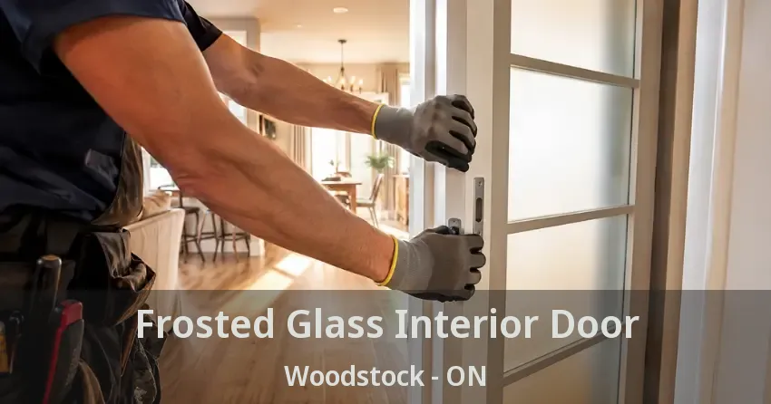 Frosted Glass Interior Door Woodstock - ON