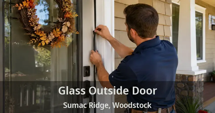 Glass Outside Door Sumac Ridge, Woodstock - ON