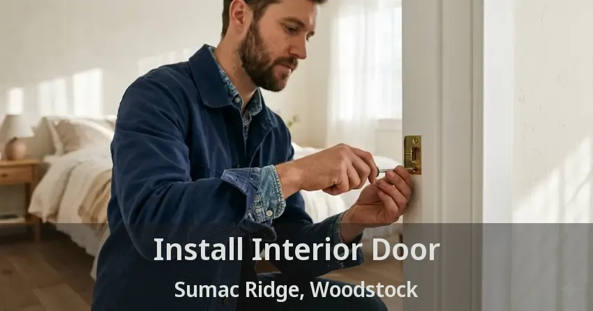 Install Interior Door Sumac Ridge, Woodstock - ON