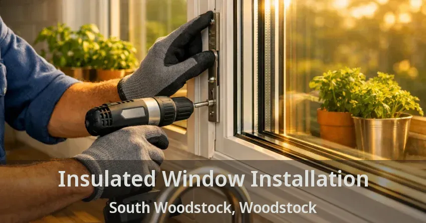 Insulated Window Installation South Woodstock, Woodstock - ON