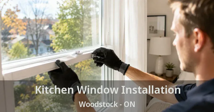 Kitchen Window Installation Woodstock - ON