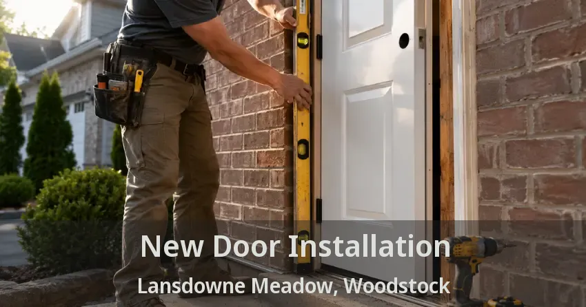 New Door Installation Lansdowne Meadow, Woodstock - ON