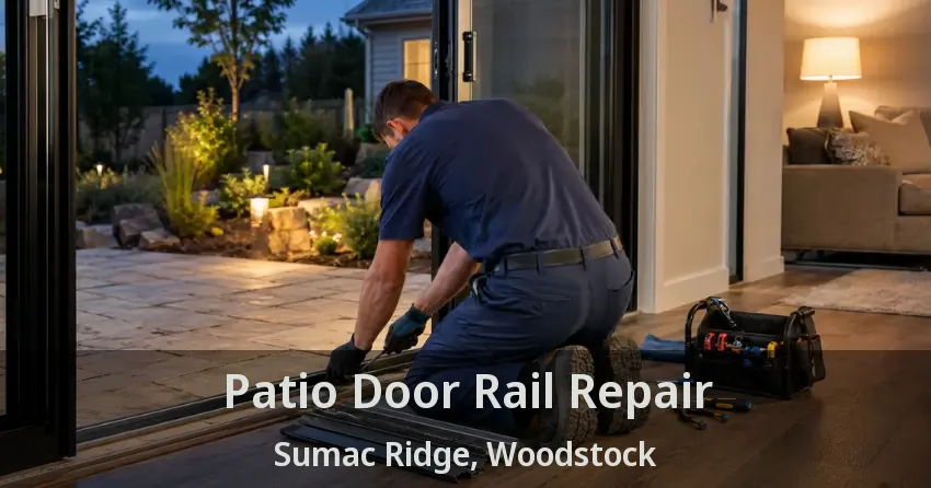 Patio Door Rail Repair Sumac Ridge, Woodstock - ON