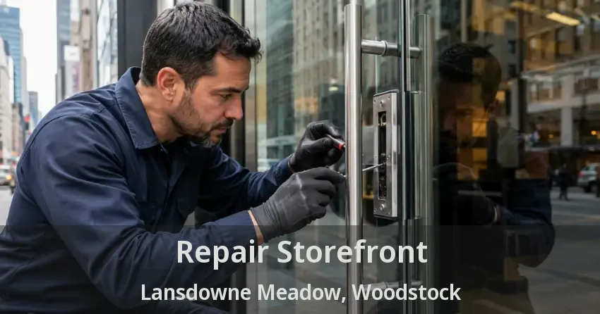 Repair Storefront Lansdowne Meadow, Woodstock - ON