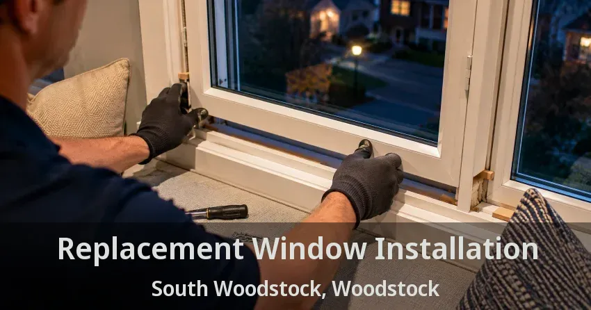 Replacement Window Installation South Woodstock, Woodstock - ON
