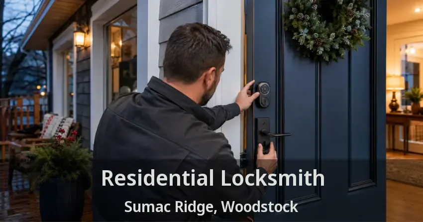 Residential Locksmith Sumac Ridge, Woodstock - ON