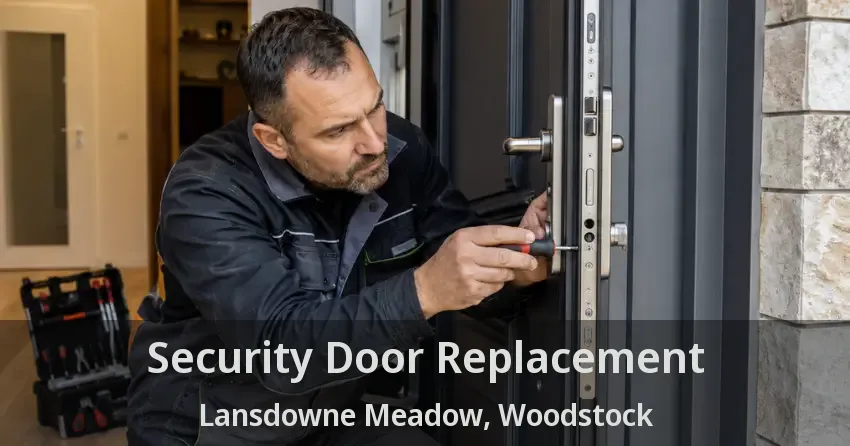 Security Door Replacement Lansdowne Meadow, Woodstock - ON