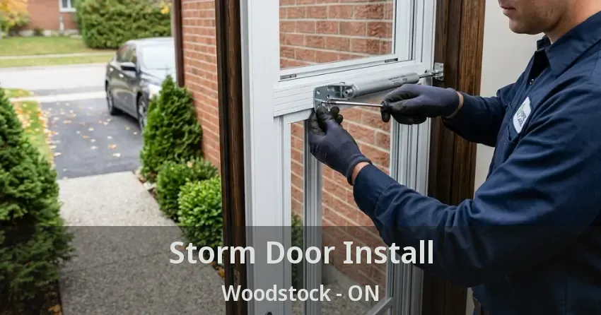 Storm Door Install Woodstock - ON