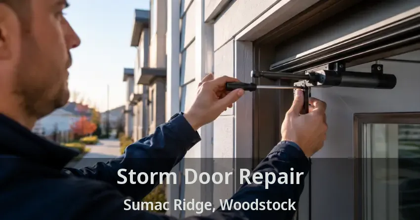 Storm Door Repair Sumac Ridge, Woodstock - ON