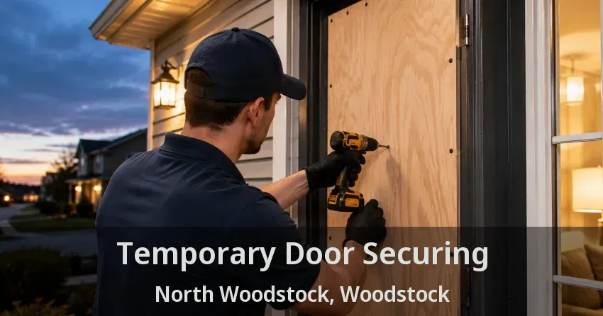 Temporary Door Securing North Woodstock, Woodstock - ON