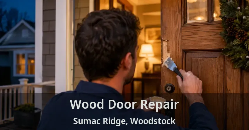 Wood Door Repair Sumac Ridge, Woodstock - ON