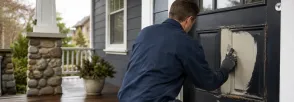 Damaged Door Repair Perrys Lane, Woodstock