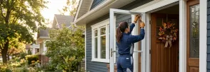 Storm Door Install Sumac Ridge, Woodstock
